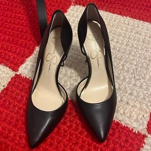 Jessica Simpson Leather High Heels 👠 7M